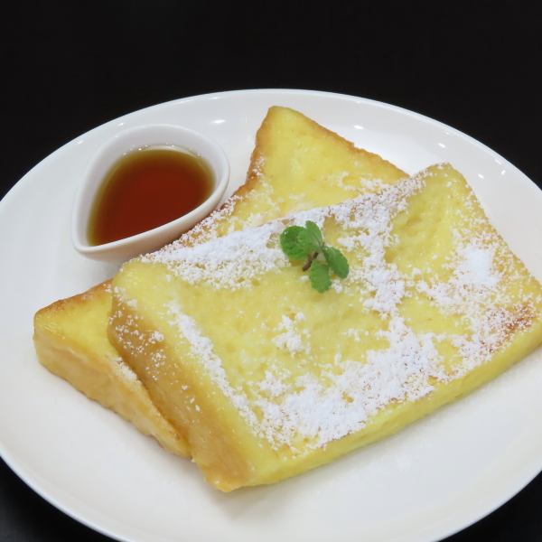 [◇◆~Famous French toast made with homemade bread~◆◇] Limited quantity★A very popular menu perfect for dessert or after a meal◎