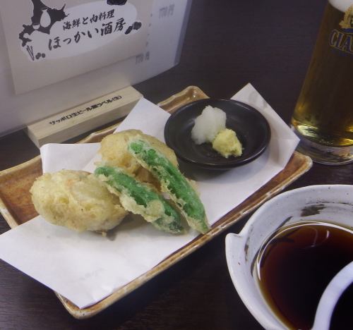 ホタテの天ぷら