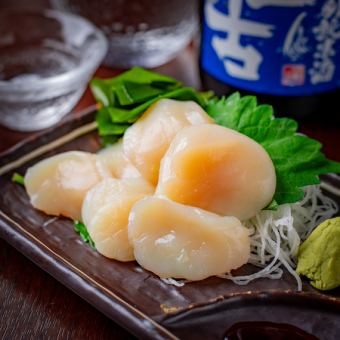 ホタテ刺し