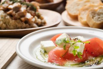 "Lunch" ◆ Quattro cheese taccarbian style ☆ Pasta lunch course <90 minutes with all you can drink> 【5 items 1500】