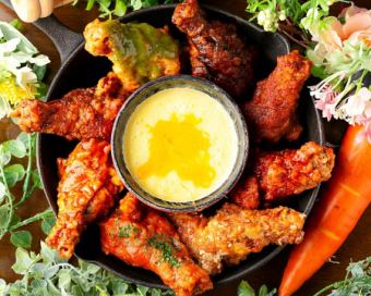 ★ "Chego Women's Association" 5 kinds of chicken! Cheese Chegchikin ⇒ All you can eat! <180 minutes drinking> 【10 items 2980】