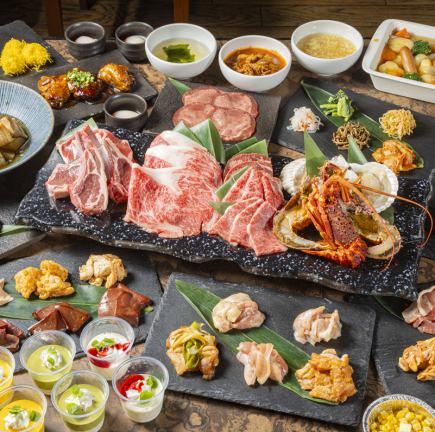 週六、週日、假日【120分鐘自助烤肉】「匠套餐」約70種、8種頂級食材的自助餐