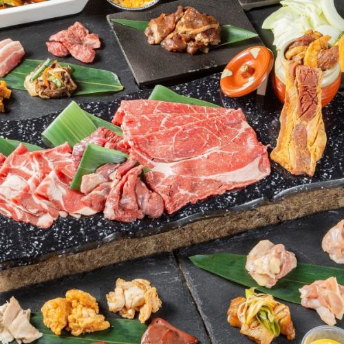 Weekday lunch limited 50-species buffet + Koyoen recommended 5-species assortment