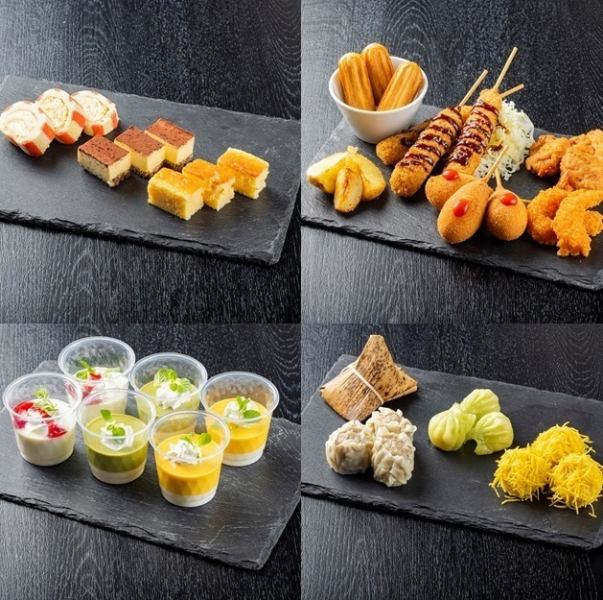 You can also enjoy the 70-item buffet with a wide variety of side menus!