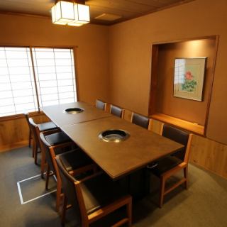 [2F Shabu-shabu, Yakiniku, Japanese cuisine, private room "Gogoan"] Reservations required.It can be used for everyday use as well as formal occasions such as business entertainment, celebrations, anniversaries, birthdays, and dinner parties.