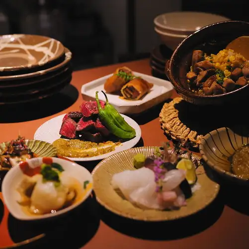 【旬の味覚を堪能】季節替わり食材コース★飲み放題2時間　8000円♪