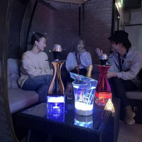 [For everyday use or after work or university] Shisha bar "Cinderella" provides a place to relax