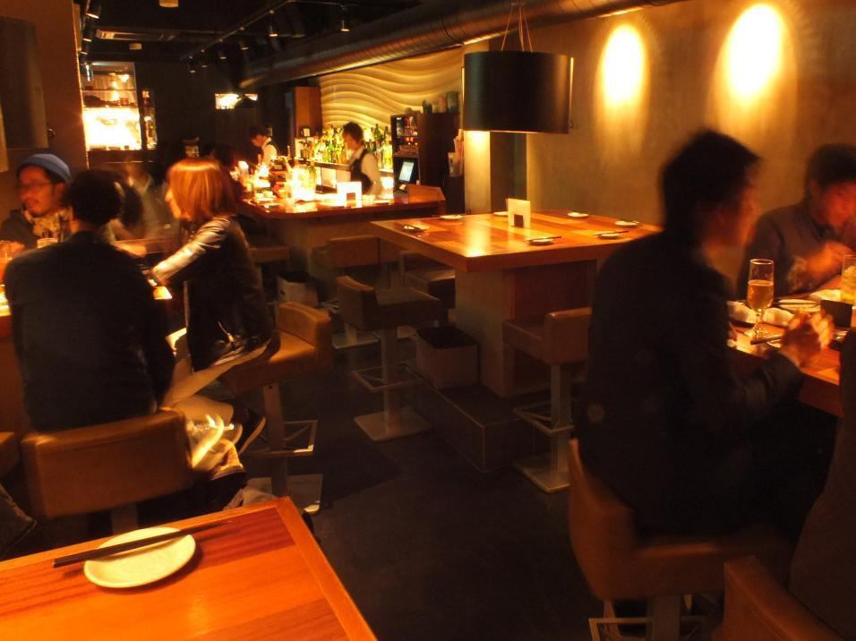 仙台駅前の大人の隠れ家bar…。記念日プレートもご用意致します