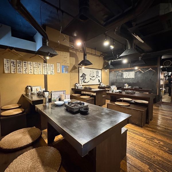 Enjoy a relaxed party in our spacious restaurant without worrying about those around you.We offer a relaxed atmosphere perfect for company parties, get-togethers, and other various occasions.