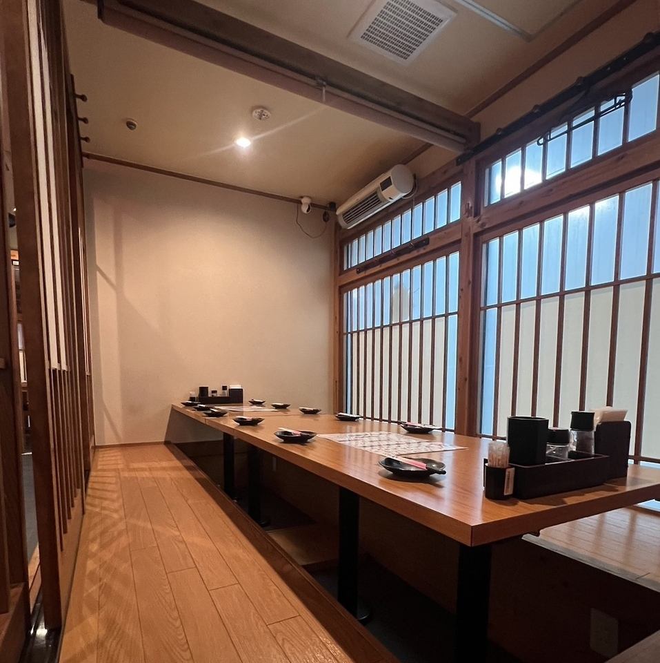 少人数でも個室だからこそできる会話と時間を提供いたします♪