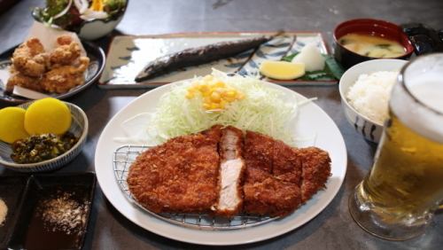サッポロ生ビール　+ 夜定食【セット1】