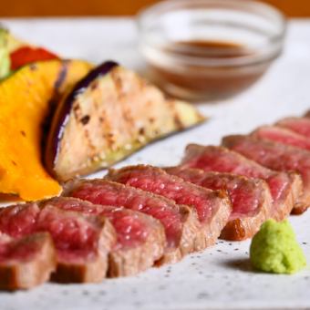 "Reward" Japanese Black Beef Course (10 dishes) with 2 hours of all-you-can-drink