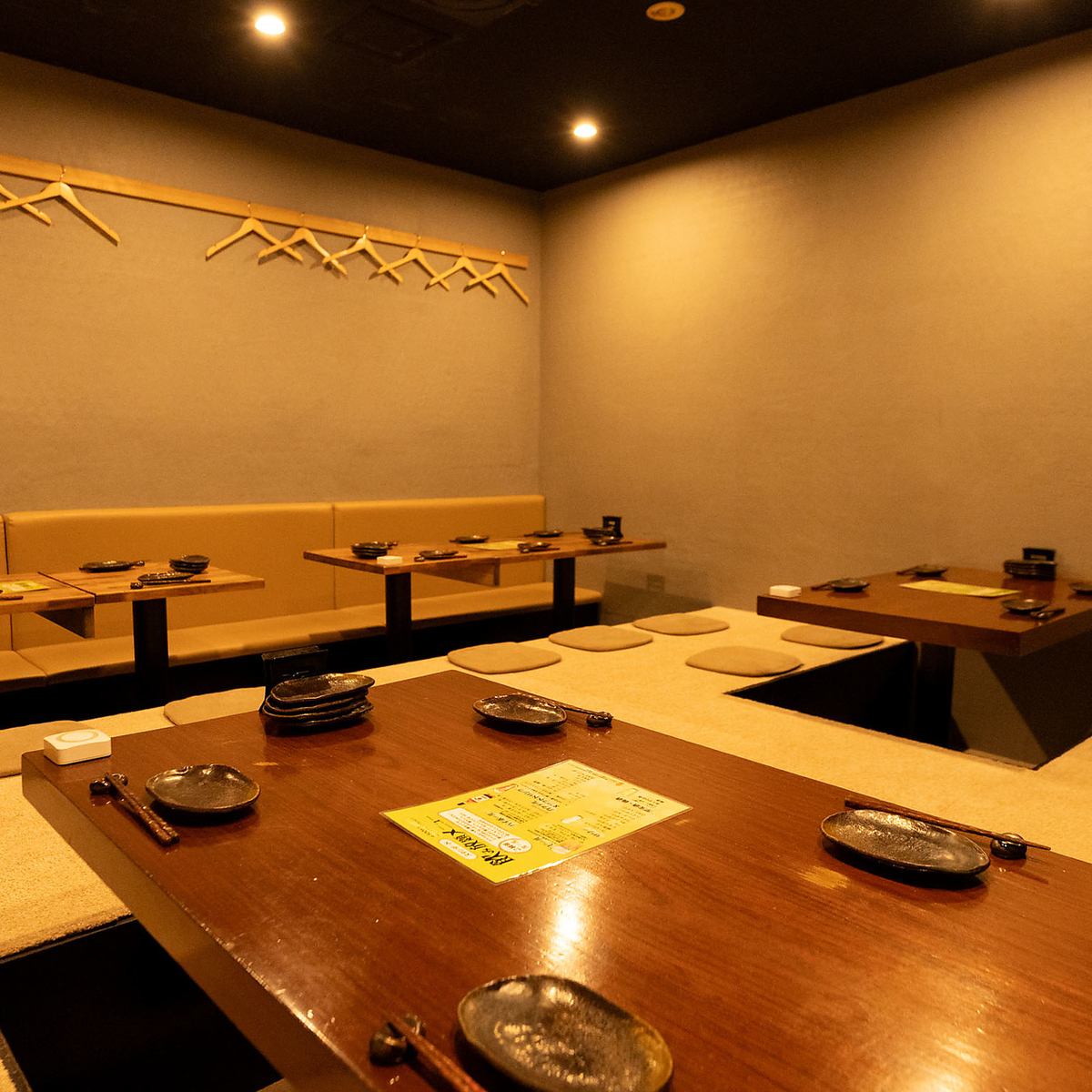 完全個室を貸切可能です！各種ご宴会はぜひ芯をご利用ください♪
