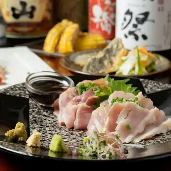【土曜日~木曜日限定】芯人気メニュー大集合/全7品2H飲み放題付 "当日予約OK"