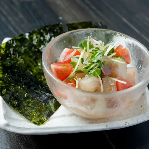 鯛の和風タルタル