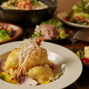 [Chat to your heart's content] Unlimited time adult girls' night out course / 9 dishes with all-you-can-drink