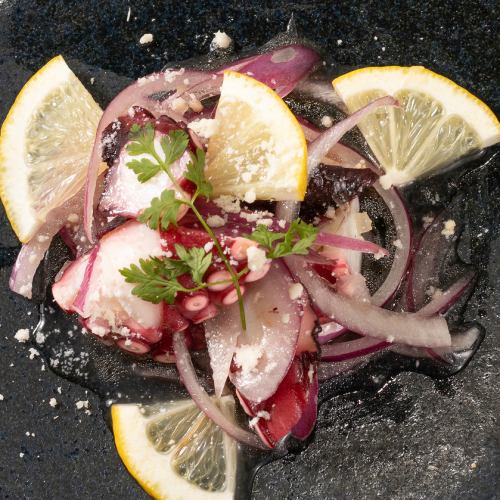 marinated fresh octopus