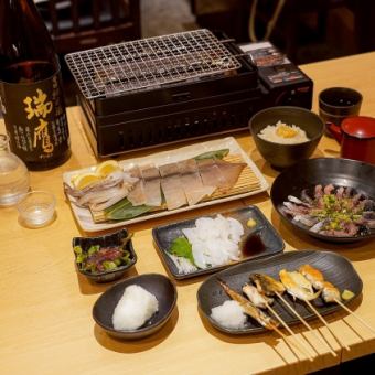 【120分飲み放題付き】夏のさっぱりコース◆全7品 4000円(税込)