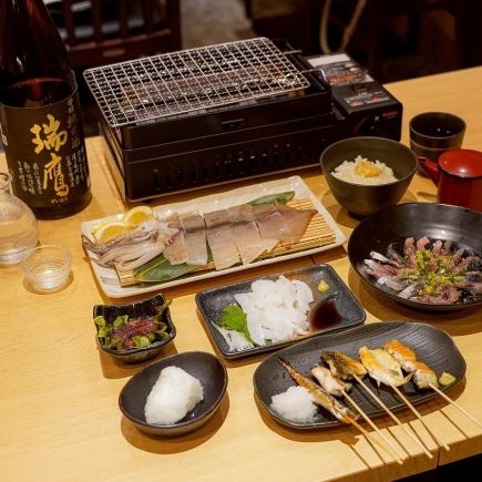 【120分飲み放題付き】夏のさっぱりコース◆全7品 4000円(税込)