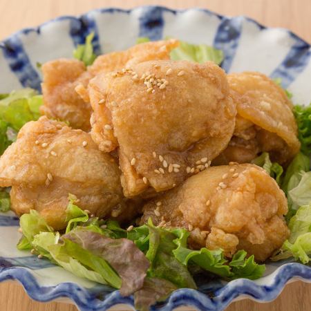 Fried chicken with addictive sauce (thigh)