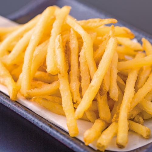 French fries with seaweed salt