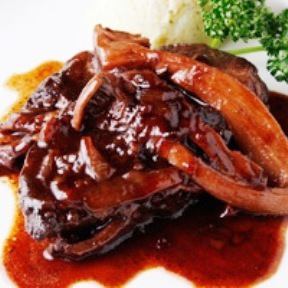 Sauerbraten (beef stewed in red wine vinegar)