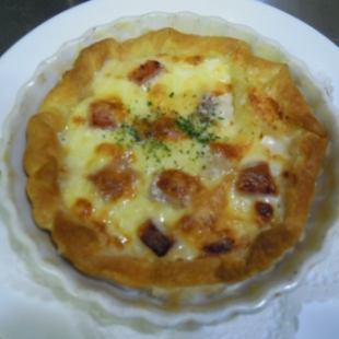 Sausage quiche