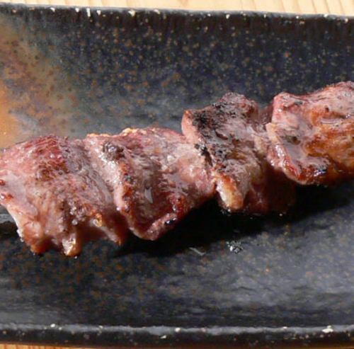 希少部位を惜しみなく使った串焼きが絶品