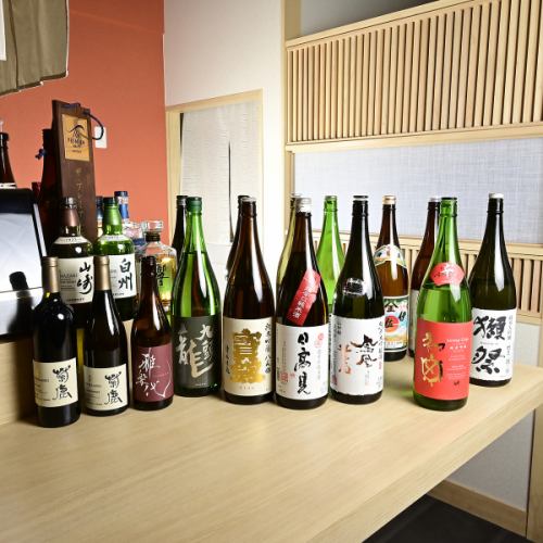 お酒の種類が豊富!