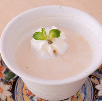 自家製ほうじ茶プリン