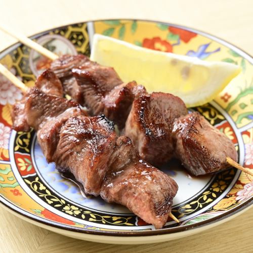 極上の口どけ!希少部位のみの贅沢牛タン串