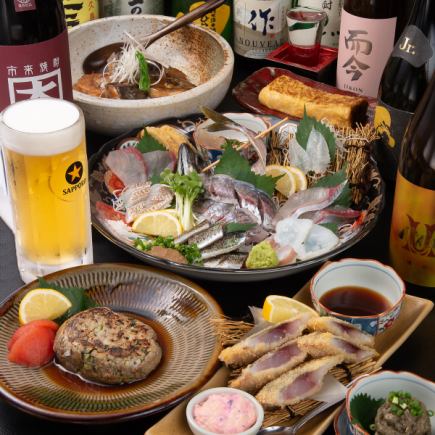 料理充実！つぼみ堪能コース【6,800円（税込）】