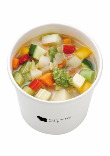 10종의 채식용 콩소메 수프