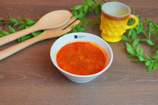 Veggie tomato soup with tomato and 10 kinds of vegetables