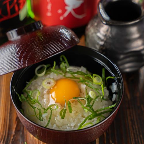 Dashi soup egg over rice (Tosa Jiro egg)