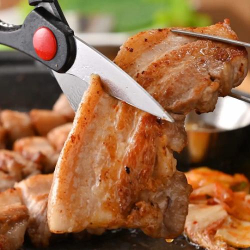 肉厚ジューシーな豚バラ肉