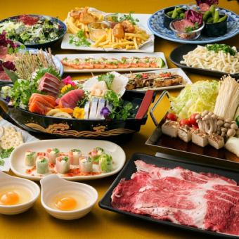 【お刺身船盛り付】10品 贅沢コース 5,700円（税込）