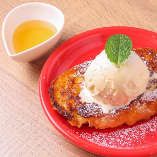 ミニフレンチトースト(アイス付き)