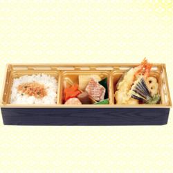 季節のいろどり弁当3日前までのご注文となります。