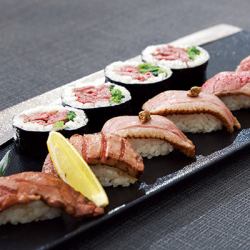 Meat and sushi assortment (double portion)