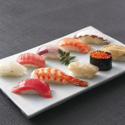 Top-grade nigiri platter