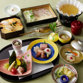 選べる小鍋懐石【魚しゃぶ】『かつら』◇全10品◇7,500円（税込）