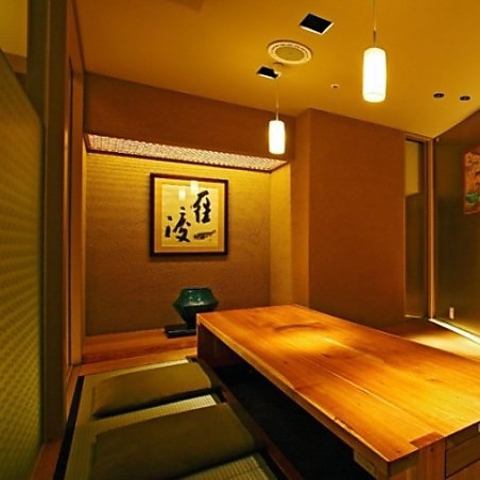 宴会にも相性抜群◎和の雰囲気の中でゆったりと過ごせます！