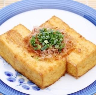 Deep-fried tofu (ginger)