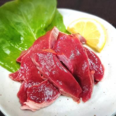 Grilled chicken hearts