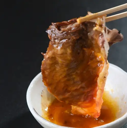 【スギモト秘伝の味】名物!焼きすきロース!