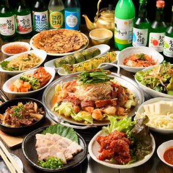 Luxury course of yakiniku and hot pot◆7000 yen (tax included)