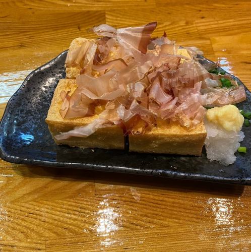 揚げたて厚揚げ