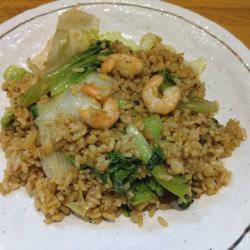 海老レタスチャーハン