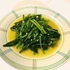 季節の青菜炒め